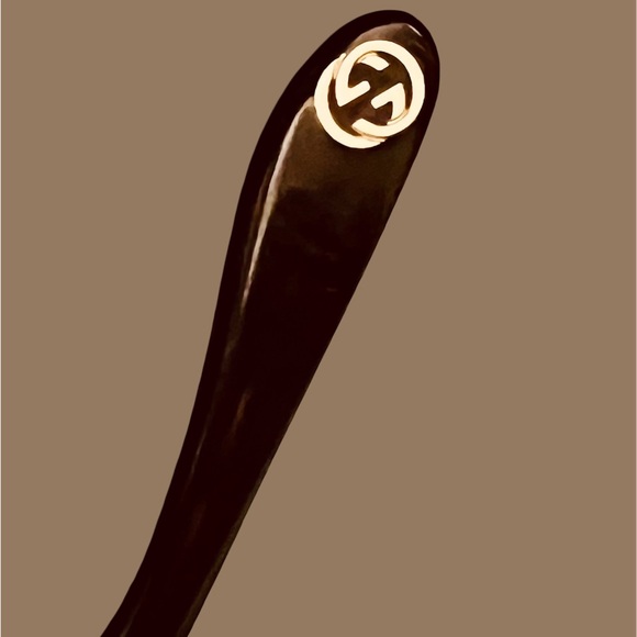 GUCCI Brown Gradient Turquoise-002 Butterfly Ladies Sunglasses | OS | Preowned - Picture 12 of 15